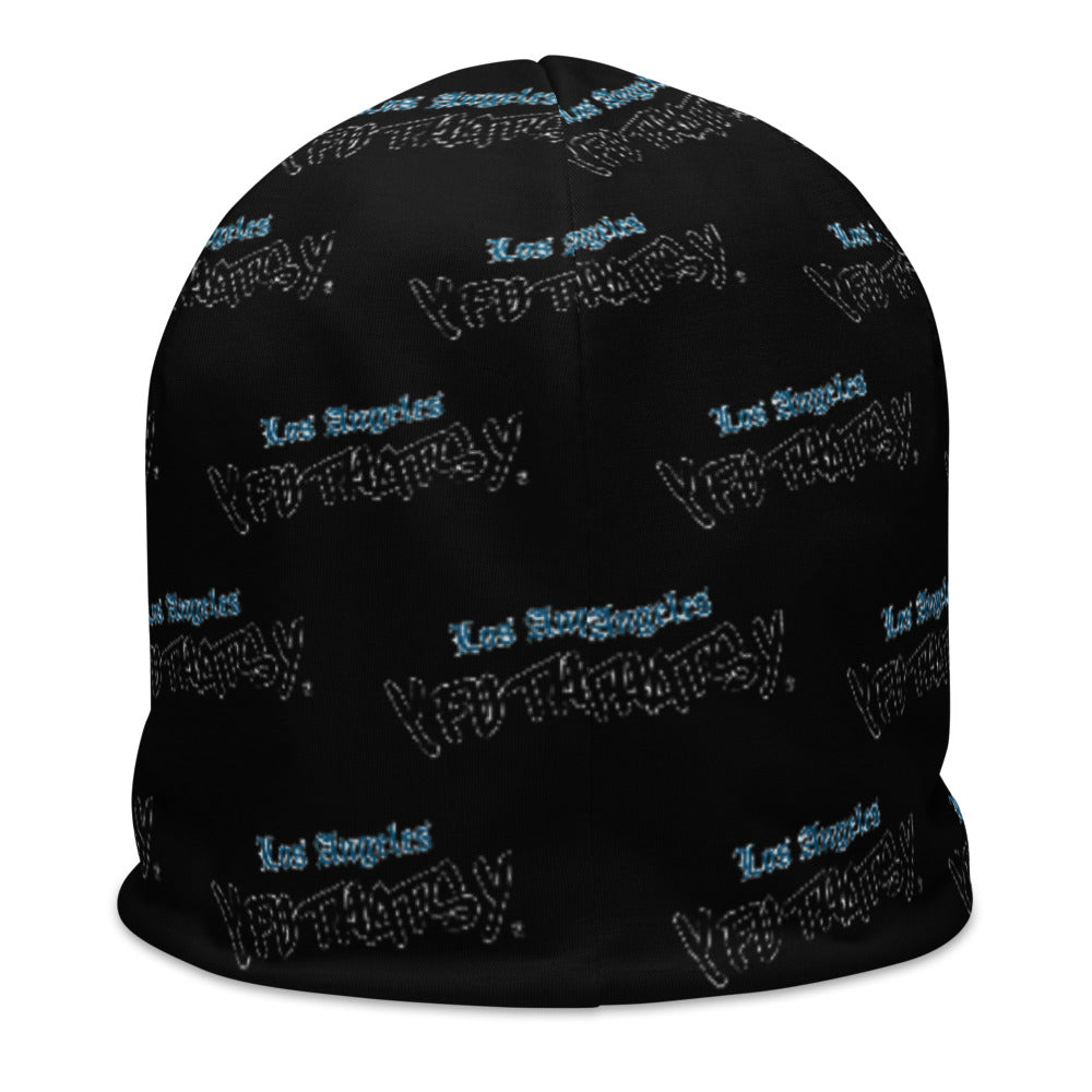 Los Angeles Y FU THATS Y (L.A.) All-Over Print Beanie