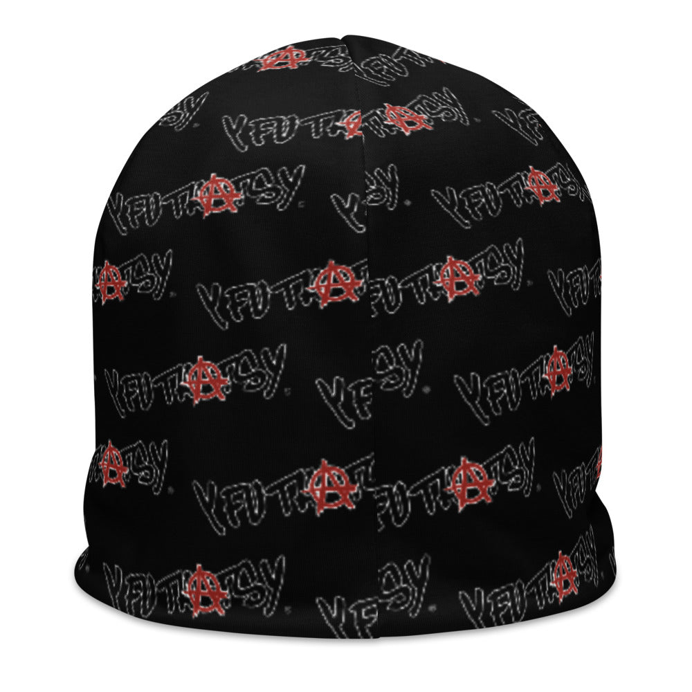 Anarchy Y FU THATS Y All-Over Print Beanie