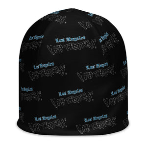 Los Angeles Y FU THATS Y (L.A.) All-Over Print Beanie