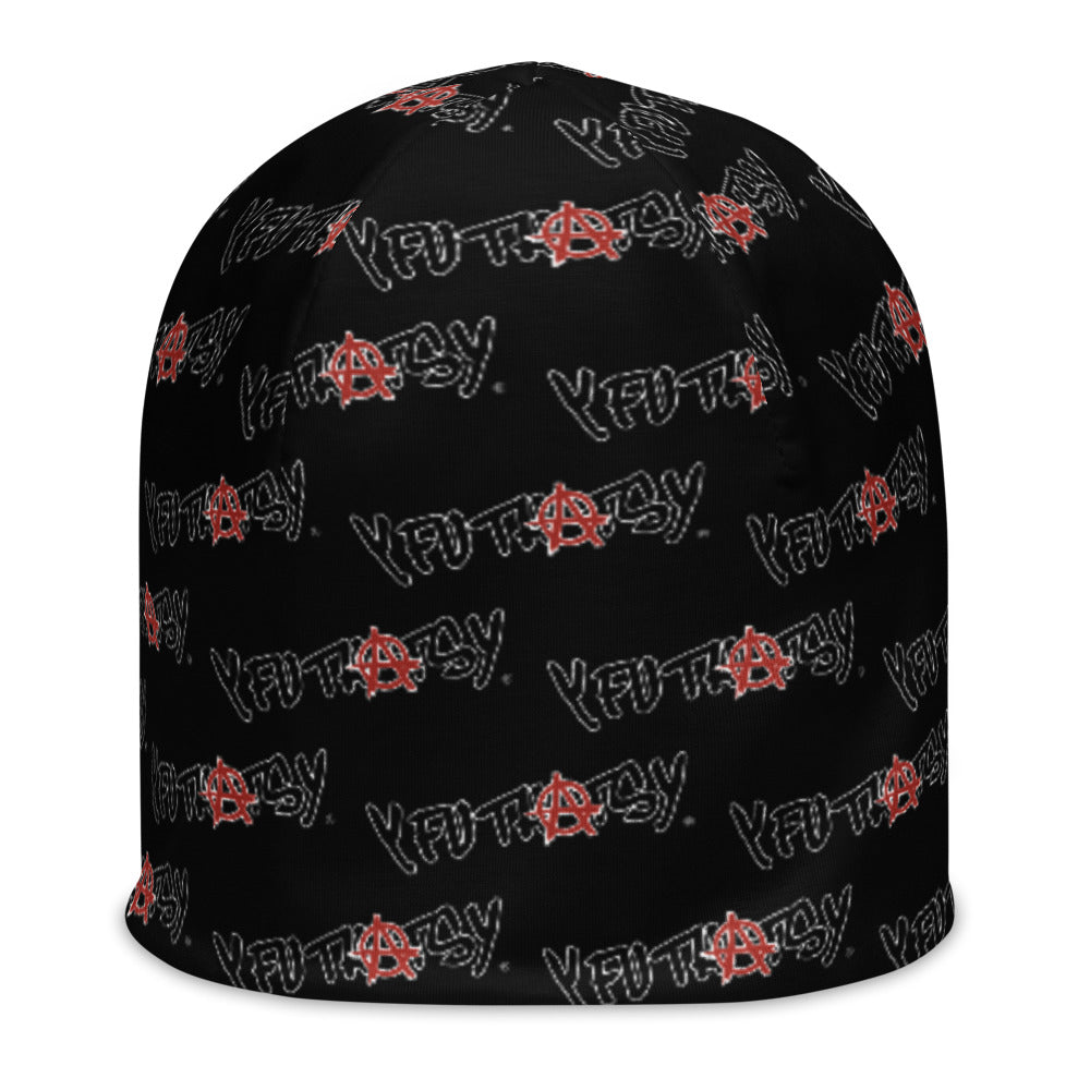 Anarchy Y FU THATS Y All-Over Print Beanie