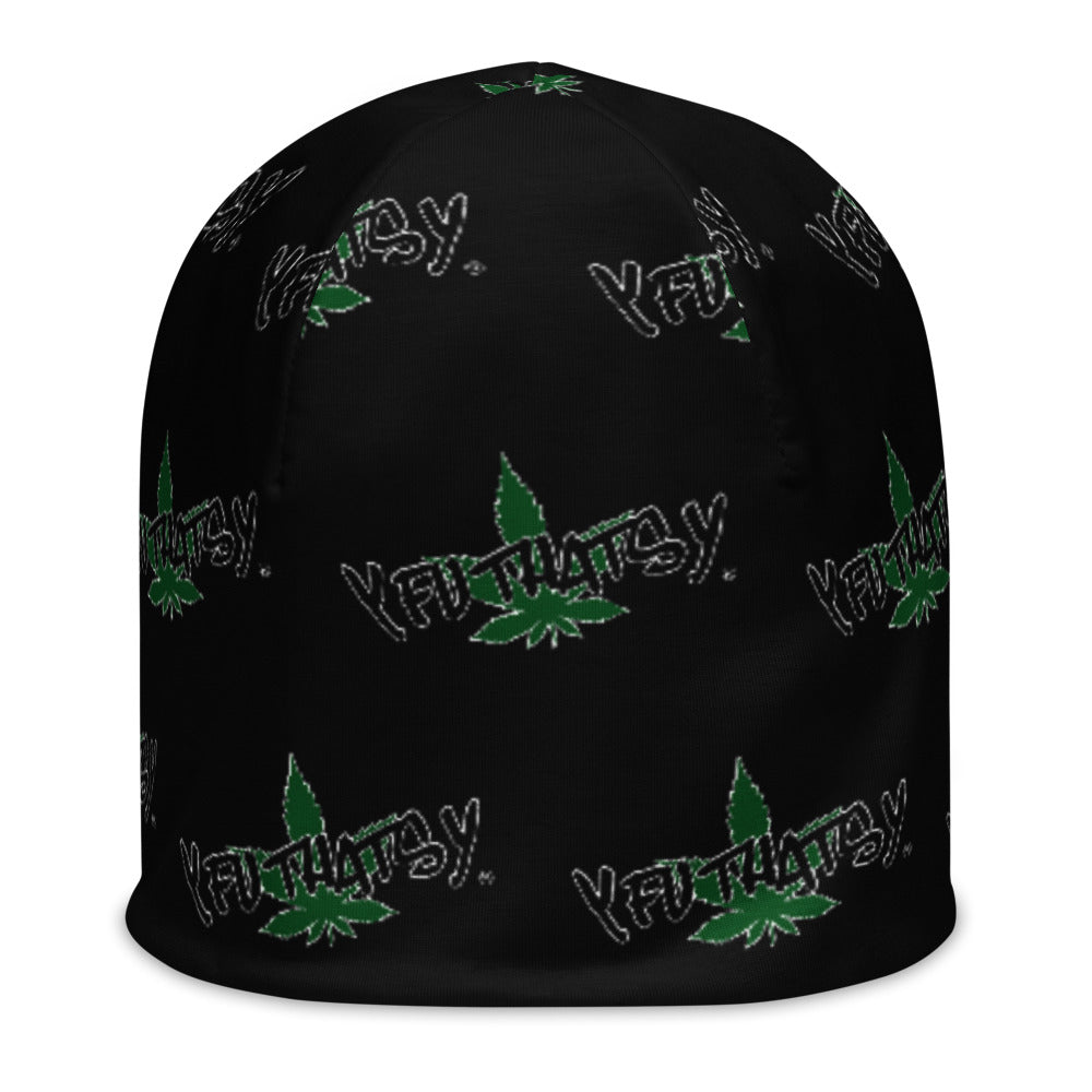 Marijuana Y FU THATS Y All-Over Print Beanie