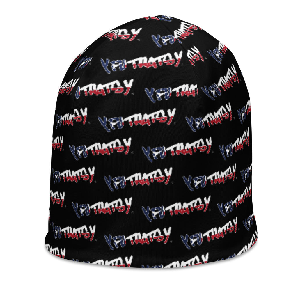 Texas Y FU THATS Y (Texas Flag) All-Over Print Beanie