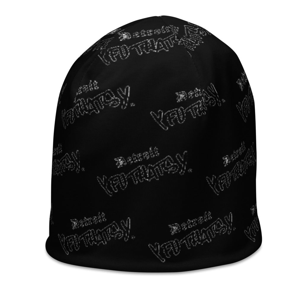 Detroit Y FU THATS Y All-Over Print Beanie