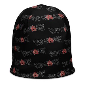 Anarchy Y FU THATS Y All-Over Print Beanie