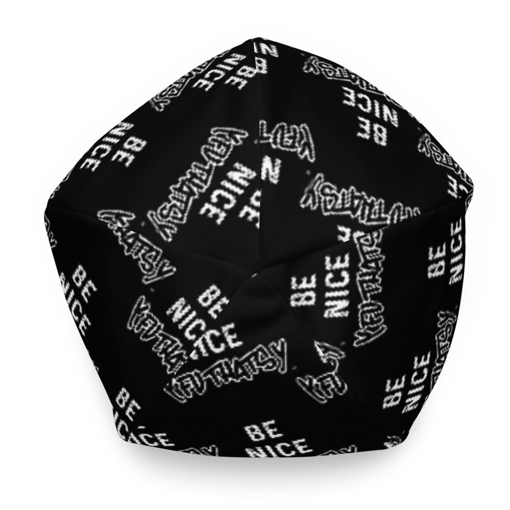 Be Nice Y FU THATS Y All-Over Print Beanie