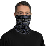 Thin Blue Line, Hold It, Support it, Never Cross It, Y FU THATS Y Neck Gaiter