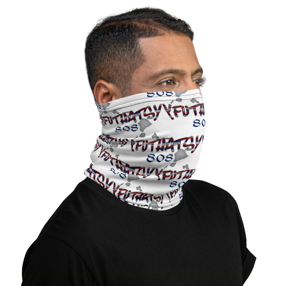 Hawaii 808 Y FU THATS Y Neck Gaiter