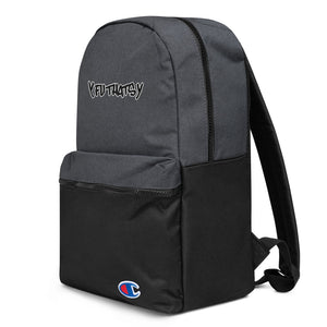 Y FU THATS Y Embroidered Champion Backpack