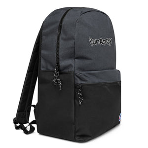 Y FU THATS Y Embroidered Champion Backpack