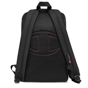 Detroit Y FU THATS Y Embroidered Champion Backpack