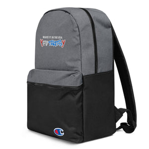 Make It In The USA Y FU THATS Y Embroidered Champion Backpack