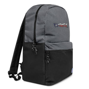 Texas Flag Y FU THATS Y Embroidered Champion Backpack