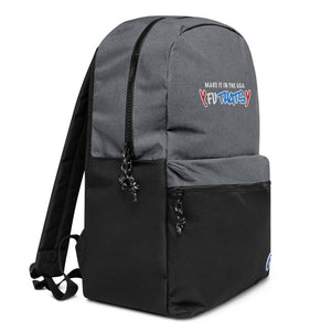 Make It In The USA Y FU THATS Y Embroidered Champion Backpack