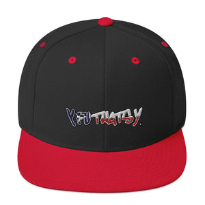 Texas Y FU THATS Y (Texas Flag) Snapback Hat