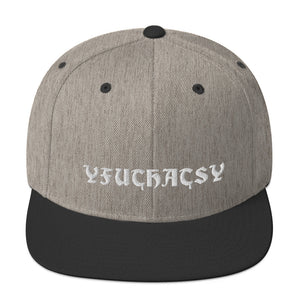 Old English Y FU THATS Y Snapback Hat