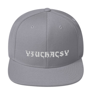 Old English Y FU THATS Y Snapback Hat