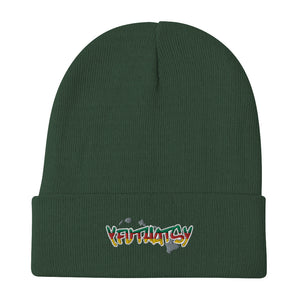 Hawaii Y FU THATS Y Embroidered Beanie