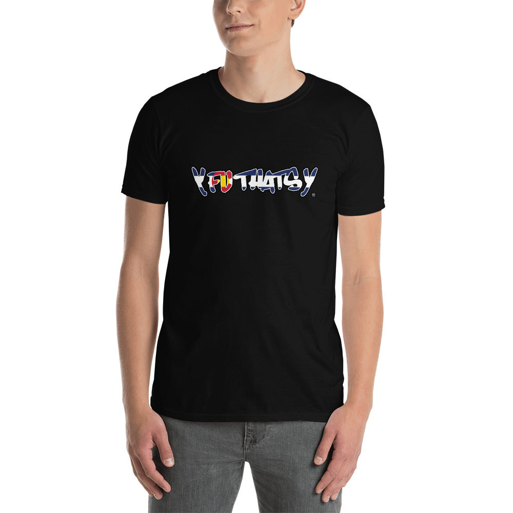 Colorado Y FU THATS Y (Colorado Flag) Short-Sleeve Unisex T-Shirt