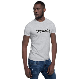 Y FU THATS Y (White Outline) Short-Sleeve Unisex T-Shirt