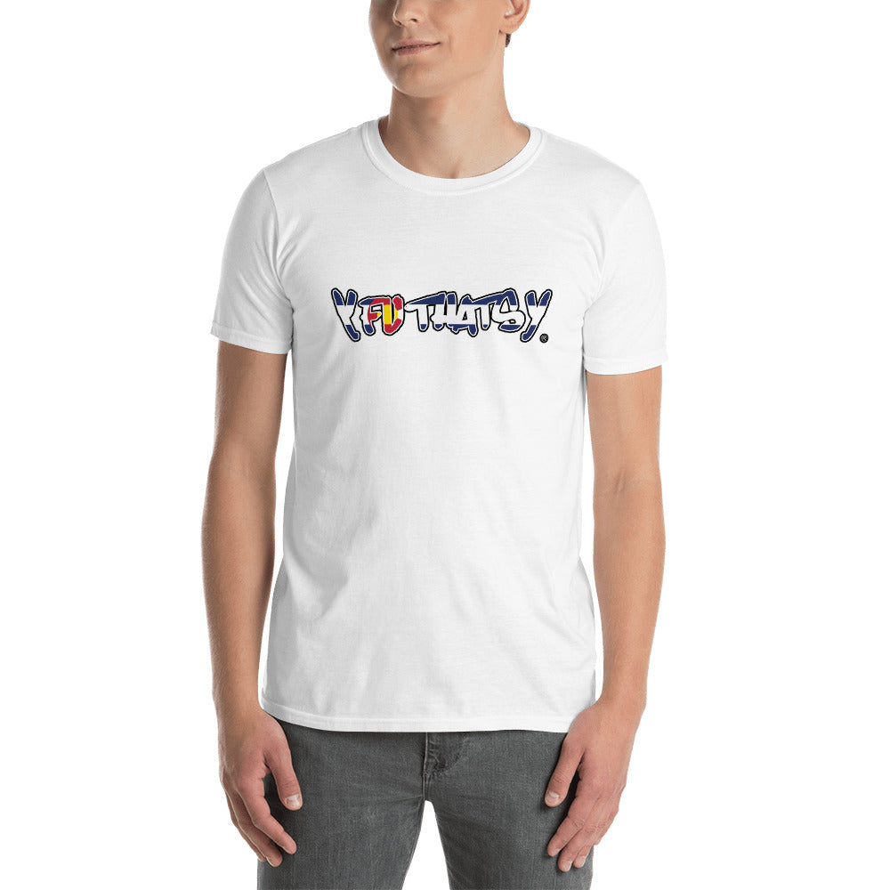 Colorado Y FU THATS Y (Colorado Flag) Short-Sleeve Unisex T-Shirt