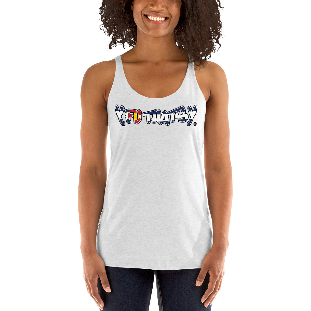 Colorado Rockies Levelwear Women's Freedom Farm Tank Top - Heather Black