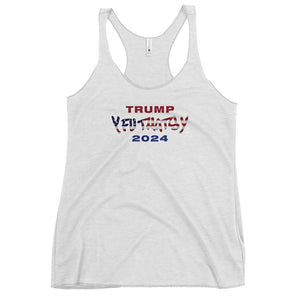 TRUMP 2024 Y FU THATS Y Women's Racerback Tank