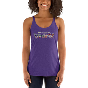 Make it In The USA Y FU THATS Y Women's Racerback Tank